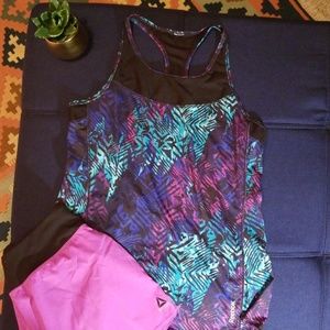 Reebok Women's Razorback Printed Mesh Tank